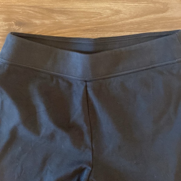 Soft Surroundings Perfect Ponte Black Boot Cut Pull On Pants - Picture 5 of 8